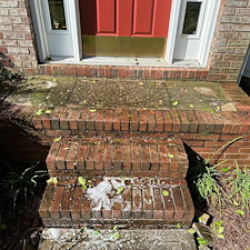 High-quality-brick-steps-and-concrete-stoop-cleaning-service-in-Charlotte-NC 0
